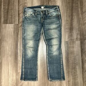Silver Jeans Francis Capri Jeans - 28
